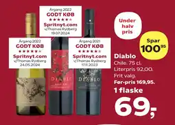 SuperBrugsen Diablo tilbud