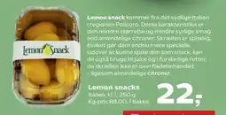 SuperBrugsen Lemon snacks tilbud