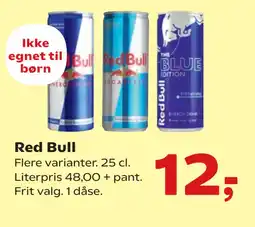 SuperBrugsen Red Bull tilbud