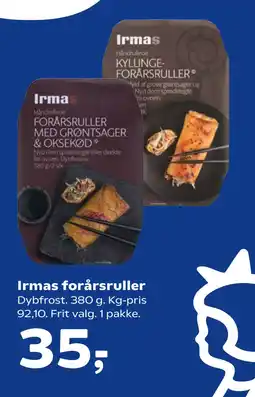 SuperBrugsen Irmas forårsruller tilbud