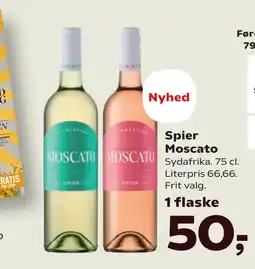 Kvickly Spier Moscato tilbud