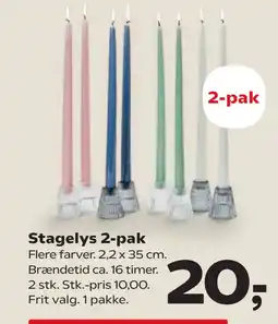 SuperBrugsen Stagelys 2-pak tilbud