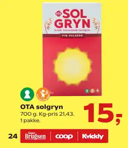OTA solgryn