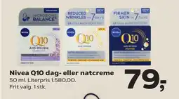 Kvickly Nivea Q10 dag- eller natcreme tilbud