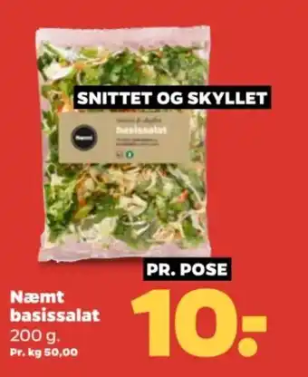 Netto Næmt basissalat tilbud