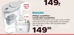 Kvickly Philips vandfilterkande eller kandefilter tilbud