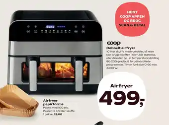 Kvickly Dobbelt airfryer tilbud