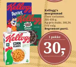 Dagli'Brugsen Kellogg's morgenmad tilbud