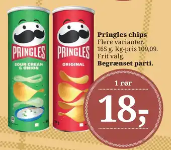 Dagli'Brugsen Pringles chips tilbud