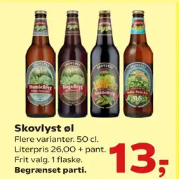 Kvickly Skovlyst øl tilbud