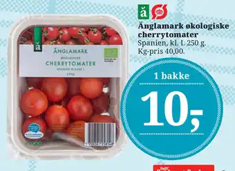 Dagli'Brugsen Änglamark økologiske cherrytomater tilbud