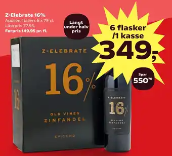 Kvickly Z-Elebrate 16% tilbud