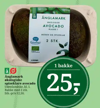 Dagli'Brugsen Änglamark økologiske spiseklare avocado tilbud