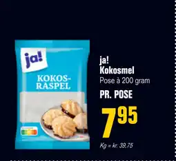 Poetzsch Padborg ja! Kokosmel tilbud