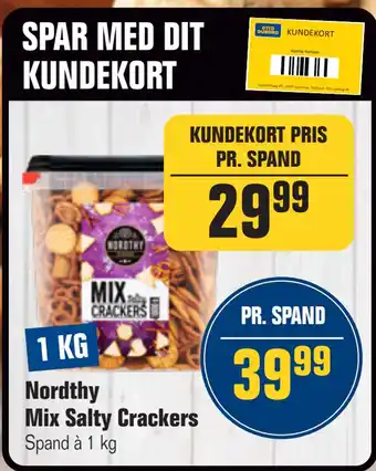 Otto Duborg Nordthy Mix Salty Crackers tilbud