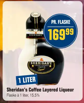 Otto Duborg Sheridan's Coffee Layered Liqueur tilbud