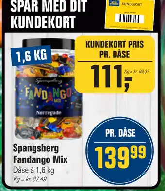 Otto Duborg Spangsberg Fandango Mix tilbud