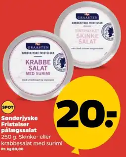 Netto Sønderjyske Fristelser pålægssalat tilbud