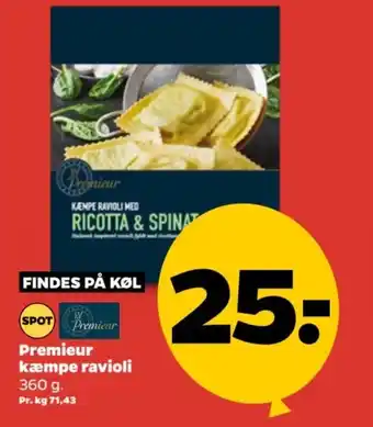 Netto Premieur kæmpe ravioli. tilbud