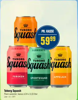 Otto Duborg Tuborg Squash tilbud