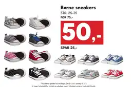 Dansk Outlet Børne sneakers tilbud