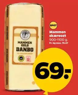 Netto Mammen skæreost tilbud