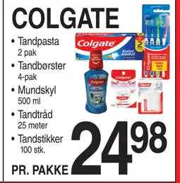 ABC Lavpris COLGATE tilbud