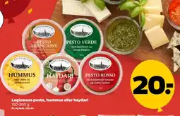 Netto Løgismose pesto, hummus eller haydari tilbud