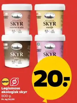 Netto Logismose økologisk skyr tilbud