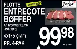 ABC Lavpris ENTRECOTE BØFFER tilbud