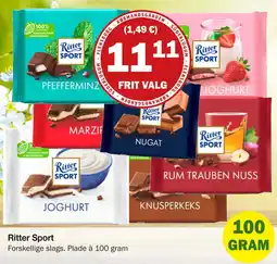 Købmandsgården Ritter Sport tilbud