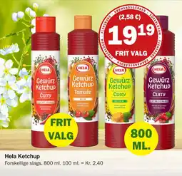 Købmandsgården Hela Ketchup tilbud