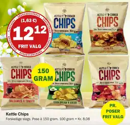 Købmandsgården Kettle Chips tilbud