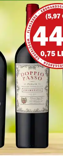 Købmandsgården Doppio Passo Primitivo tilbud