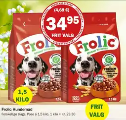 Købmandsgården Frolic Hundemad tilbud