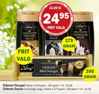 Købmandsgården Odense Nougat tilbud