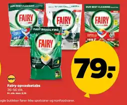 Netto Fairy opvasketabs tilbud