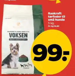 Netto Raakraft tørfoder til små hunde tilbud