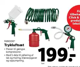 Lidl PARKSIDE® Trykluftsæt tilbud