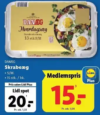 Lidl Skrabeæg tilbud