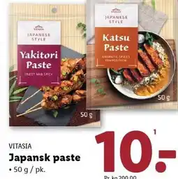 Lidl Japanske paste tilbud