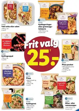 Lidl Frit valg tilbud