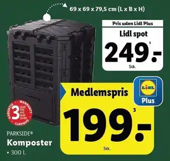 Lidl Komposter tilbud