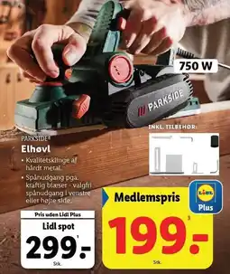 Lidl Elhøvl tilbud