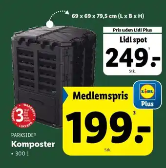 Lidl PARKSIDE® Komposter tilbud