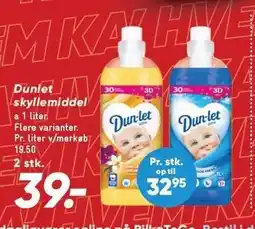 Bilka Dunlet skyllemiddel - 2 stk tilbud