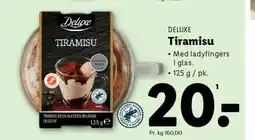 Lidl DELUXE Tiramisu tilbud