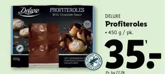 Lidl DELUXE Profiteroles tilbud