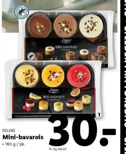 Lidl DELUXE Mini-bavarois tilbud