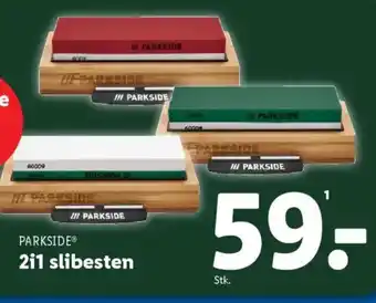 Lidl PARKSIDE® 2i1 slibesten tilbud